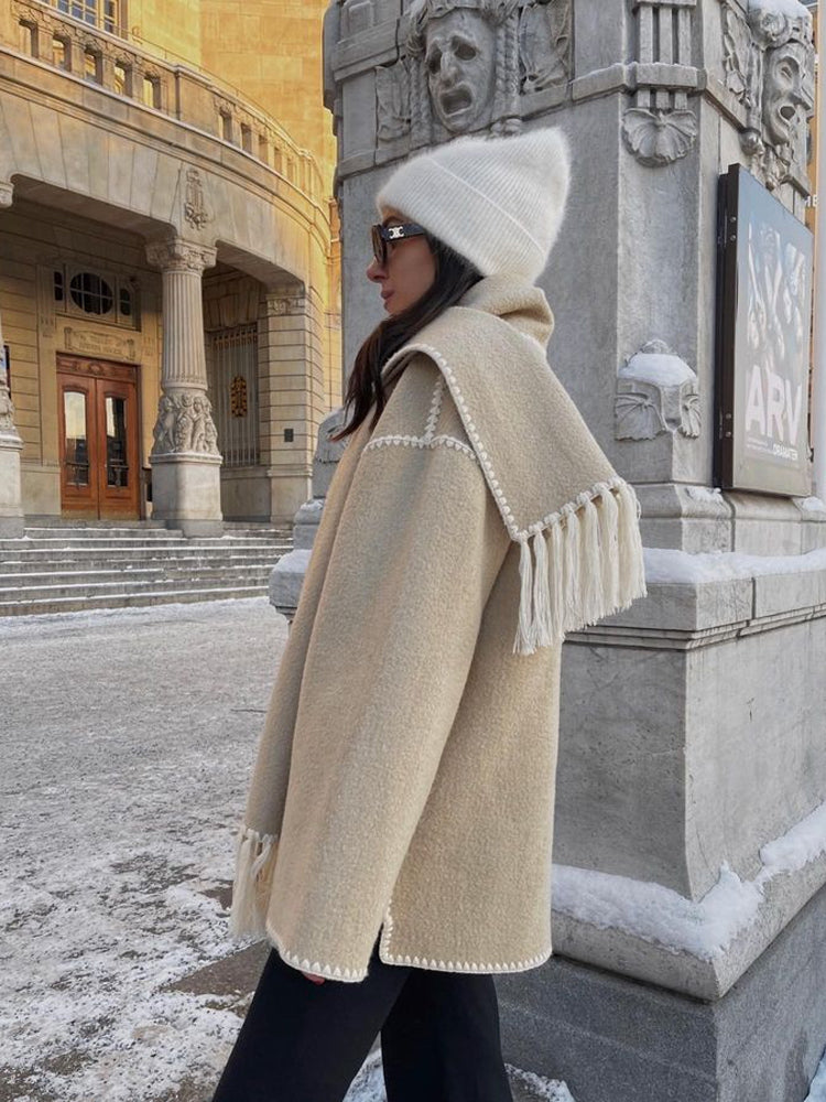 Claire™ | Scarf Coat