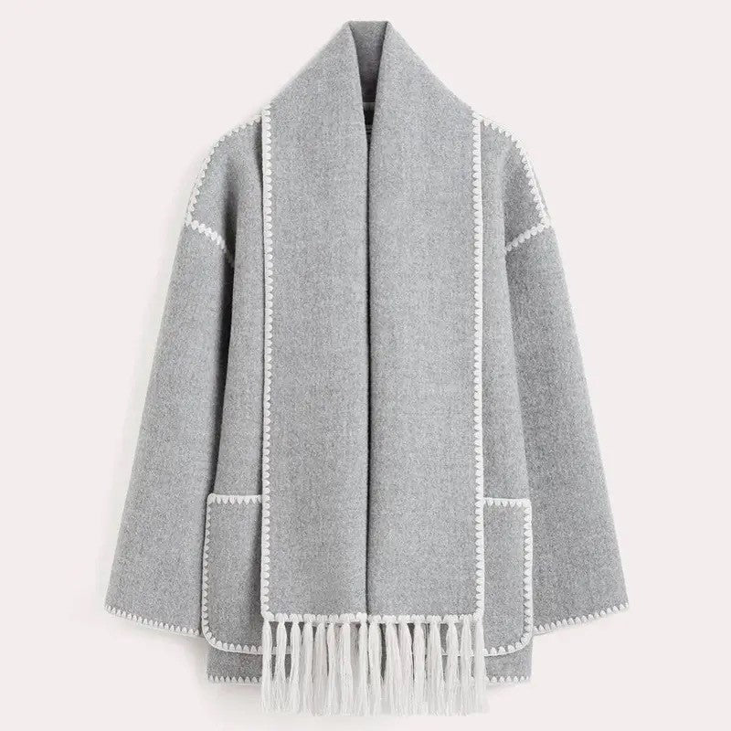 Claire™ | Scarf Coat